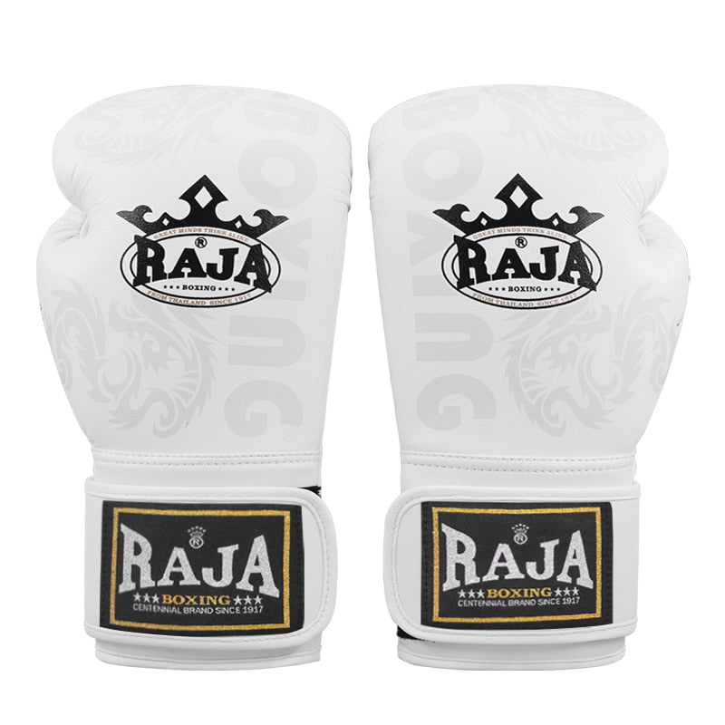 10-14oz Microfiber Leathers Muay Thai Boxing Glove Mma Kick Boxing Gloves for Men Martial Arts Training raining Equipment