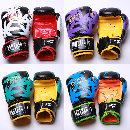 Boxing Gloves Leather jungle